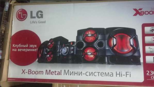 Стереосистема LG X-Boom Metal CM9540 в Новосибирске