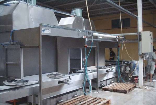 Глазуровочное оборудование для керамической промышленности в фото 4