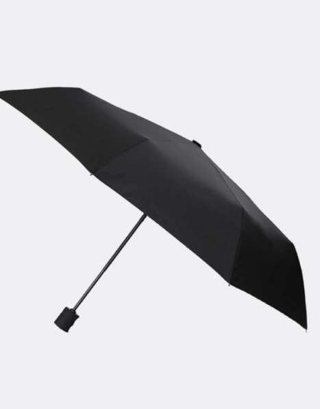 Мужской новый зонт fabretti черного цвета