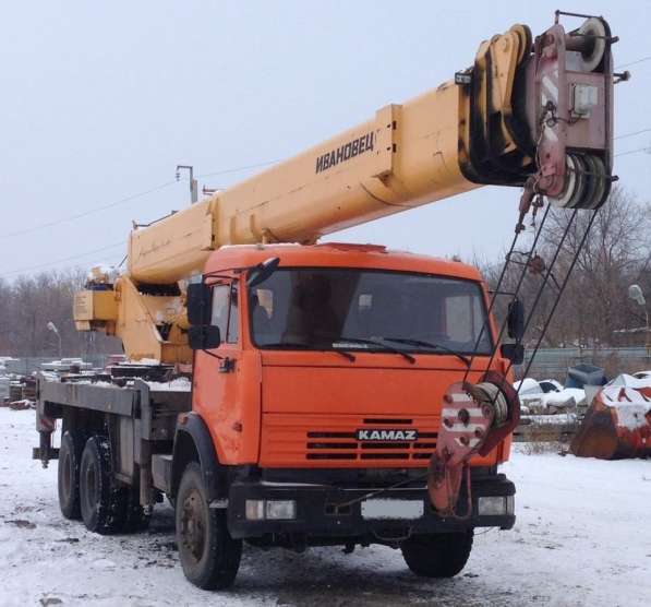 Продам автокран 25 тн-31 м; Ивановец;КАМАЗ; 2012 г/в