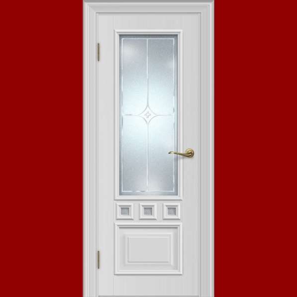 Межкомнатная дверь Гарант, Louisa, эмаль, L 19.5 по.