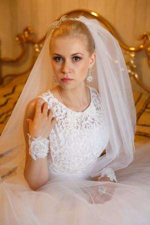Роскошное итальянское свадебное платье Rosalli в Москве фото 7
