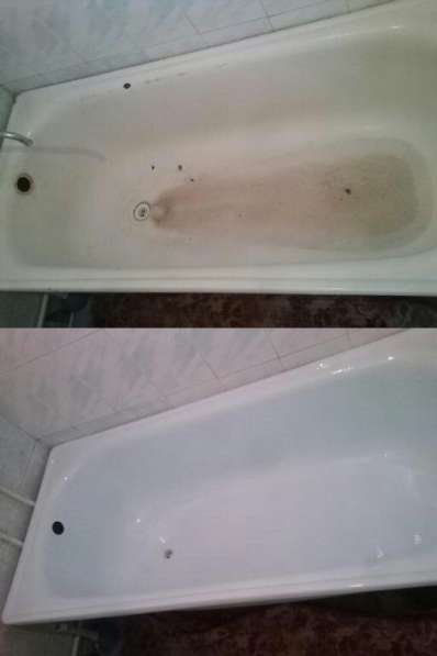 Реставрация (Эмалировка) ванны в Саратове