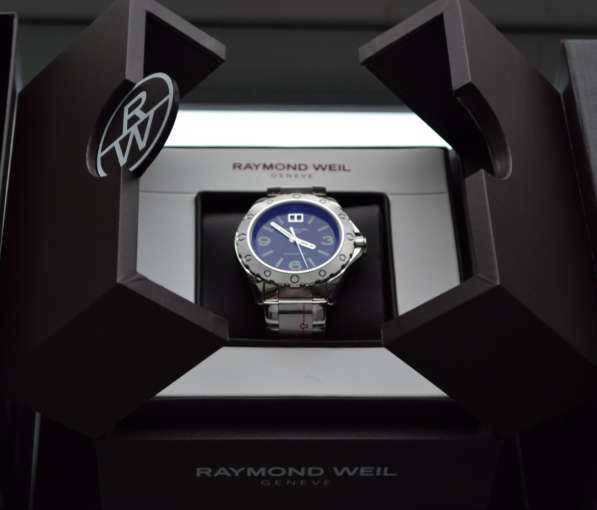 Наручные часы Raymond Weil, люксовый дайвер в Рязани фото 11