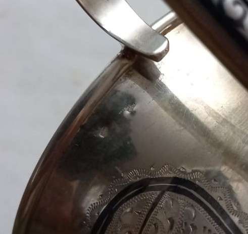 Cеребряная кружка, серебро 875 проба с головой, Кубачи в Ставрополе