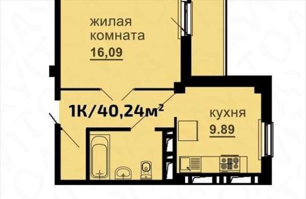 1 комнатная квартира в сданном доме в Ростове-на-Дону фото 3