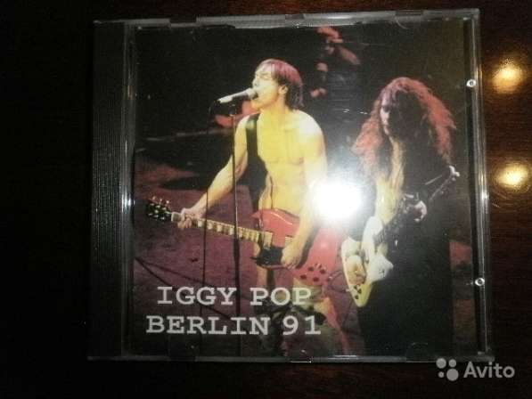 Iggy Pop "Live Berlin 91" made in France Раритет