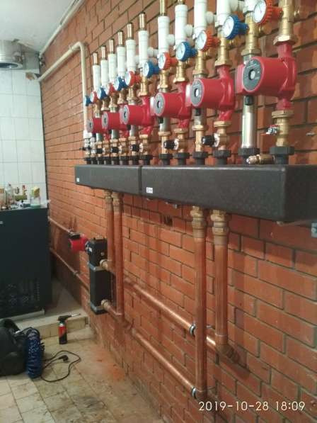 Профессиональный монтаж отопления, водоснабжения, Электрики в Подольске фото 4
