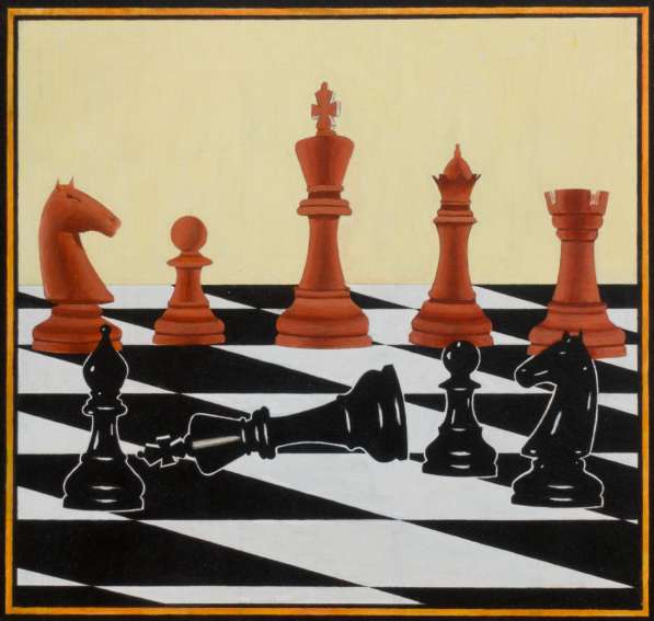 Шахматы в живописи № 1 в Москве фото 12