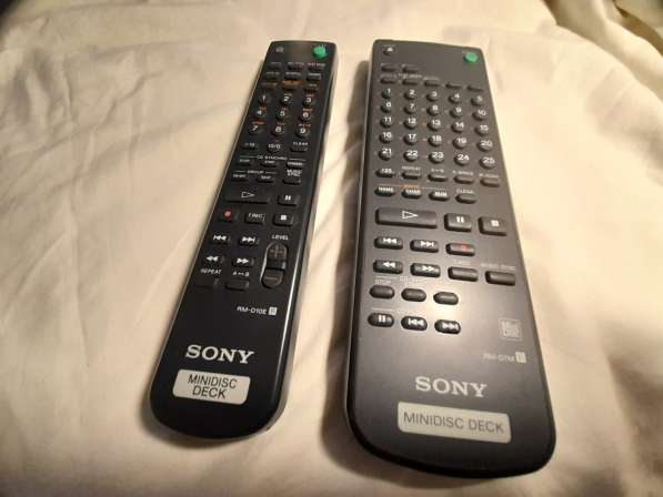 Пульты от минидисковых дек SONY в Челябинске