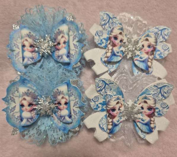 Зимние бантики для девочек в Москве фото 6