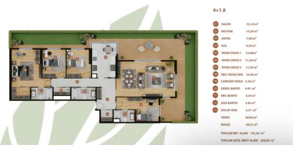 5-к. квартира 228м² Турция, Стамбул, Бахчелиевлер в фото 9