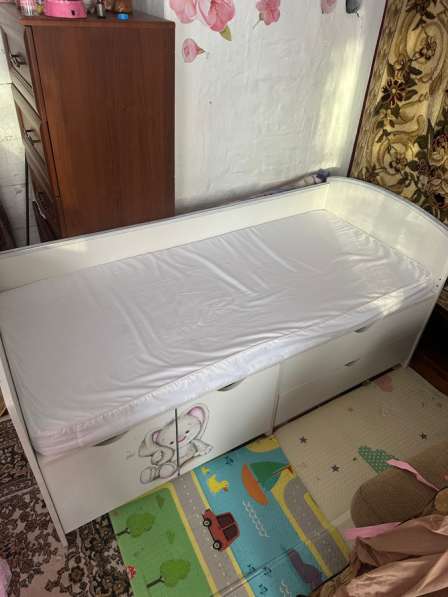 Детская кровать кроватка матрасик в Ачинске фото 3