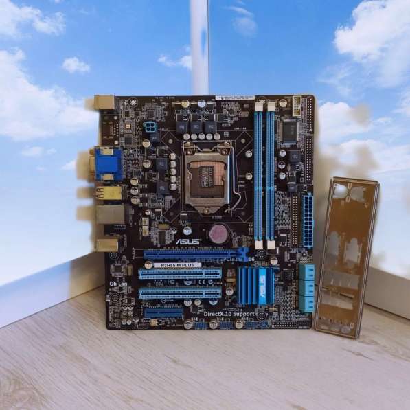 Материнская плата asus p7h55-m lga 1156