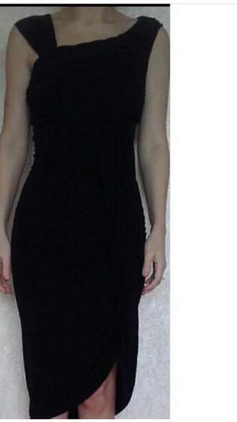 Платье новое Sisley М 46 чёрное миди вискоза мягкая стрейч 8 в Москве