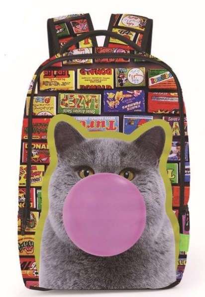 Рюкзак городской кот Gum в фото 4