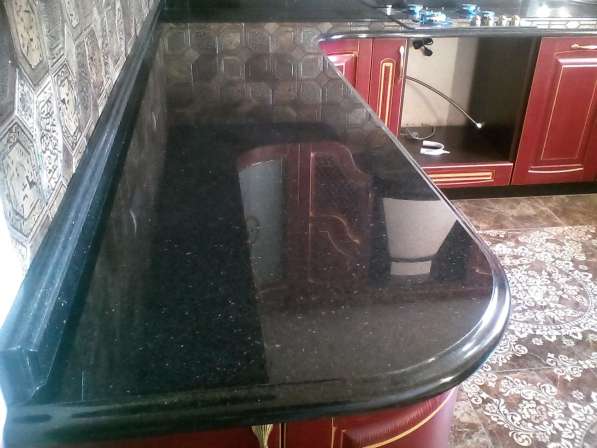 Столешницы для кухонь из натурального камня мрамор гранит в Бронницах фото 10