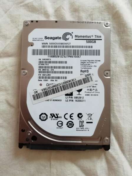 Жесткий диск (HDD) Seagate 500GB