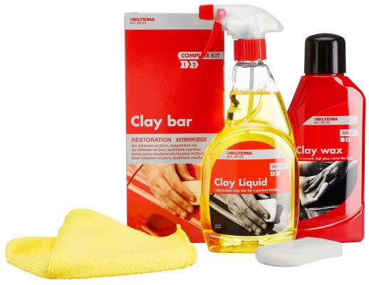Глина Bar Kit biltema(Clay Bar Kit)