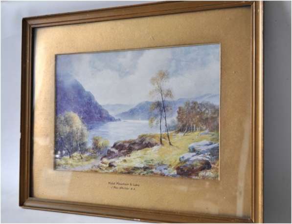 Картина Джон MacWhirter - шотландского художника-пейзажиста