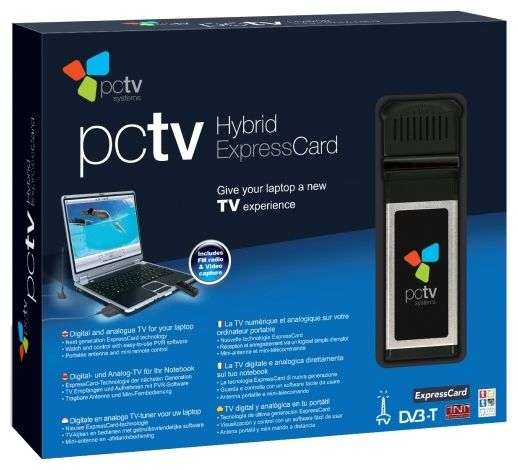 TV тюнер pctv hybrid pro expresscard