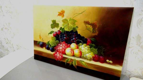 Виноград, 60х90см, Картина маслом на холсте