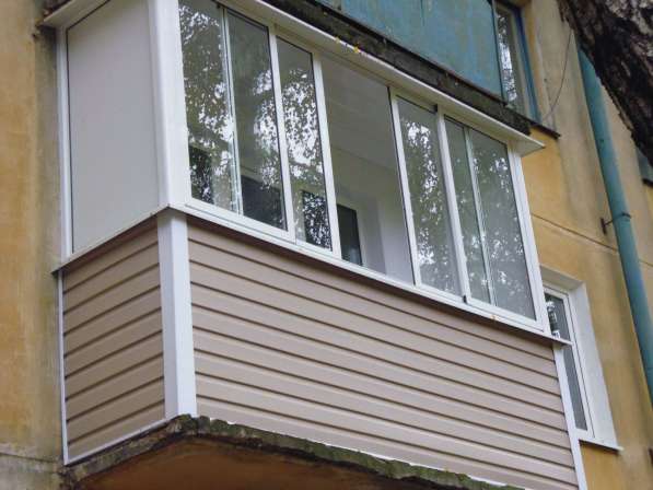 Остекление и ремонт балконов в 