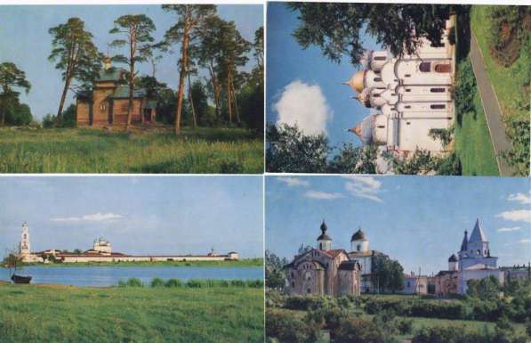 Набор цветных открыток Новгород архитектурные памятники в Санкт-Петербурге фото 3