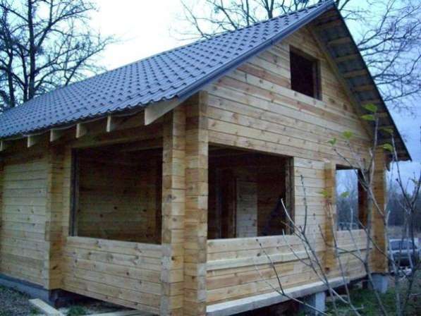 Строительство деревянных домов в фото 6