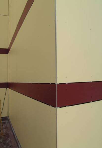 Фасадный декоративный пластик компакт HPL, панели для фасада