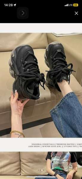 Кроссовки на платформе в Москве фото 3