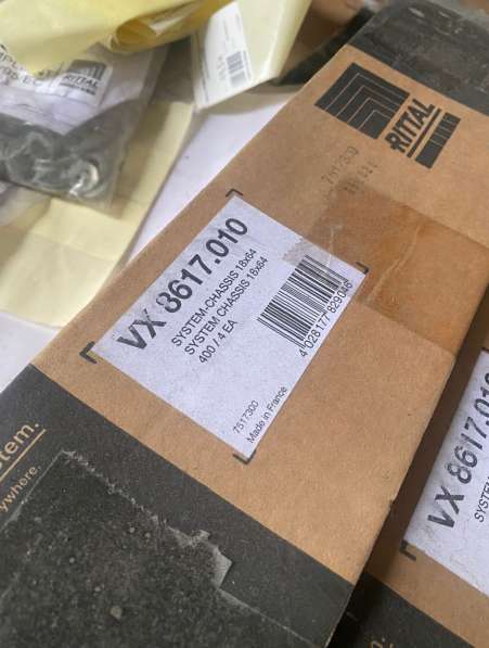 Cистемные шасси Rittal для монтажа шкафа и прокладки кабеля в Москве фото 6