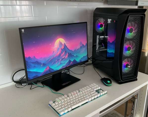 Мощный игровой комьютер полный комплект