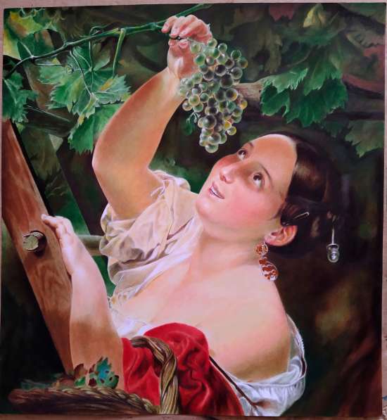 Копия картины Брюллова
