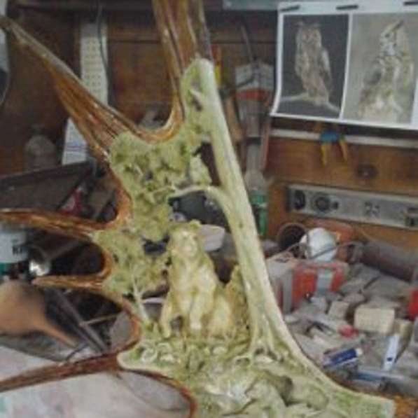 Изделия из рога лося в Москве фото 9