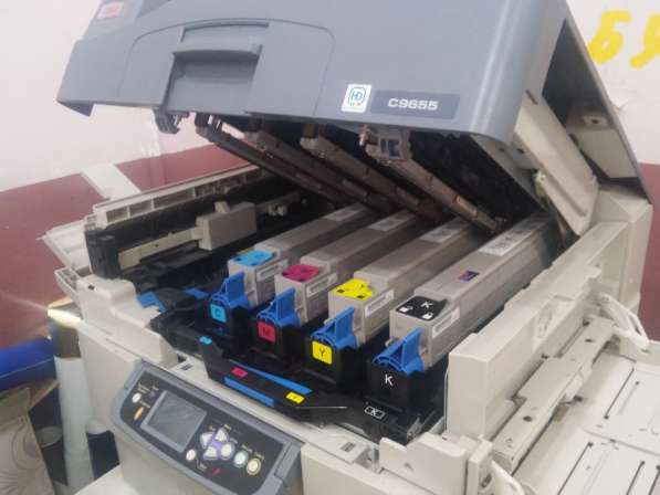 Цветной лазерный принтер Оки С9655 А3+