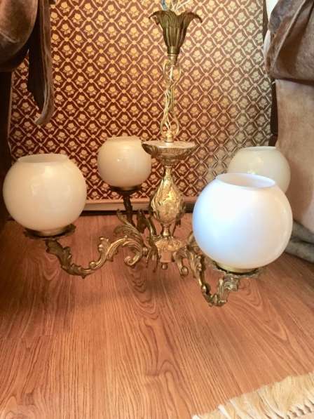 Люстра СССР бронза в Москве фото 15