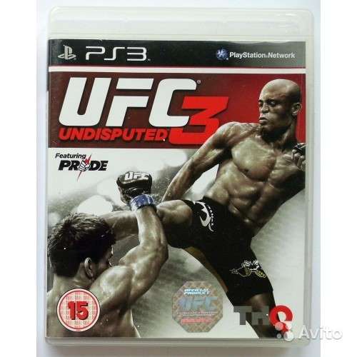 UFC 3 Undisputed Лицензионная Игра PS3 (Гарантия)