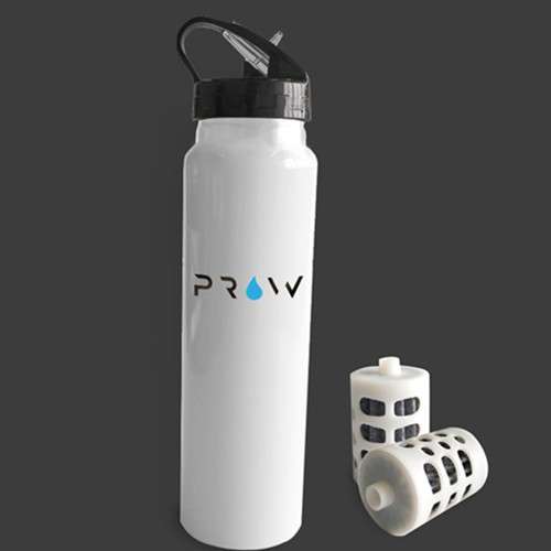 High quality sports stainless steel filter water bottle
