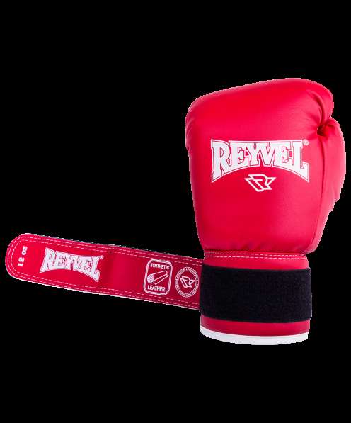 Перчатки боксерские RV-101, 12oz, к/з, красные
