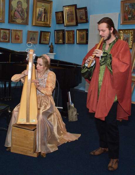 Ансамбль арфы и флейты на мероприятие, праздник, свадьбу в Москве фото 3