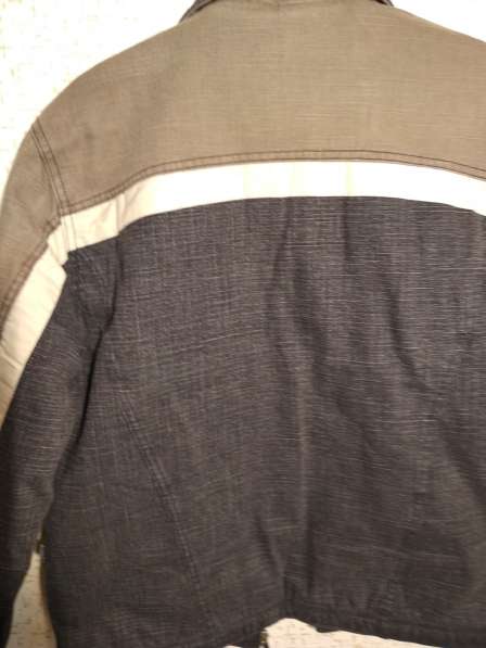 Новая зимняя комбинированная куртка из толстой джинсы 44-54 в Пятигорске фото 7