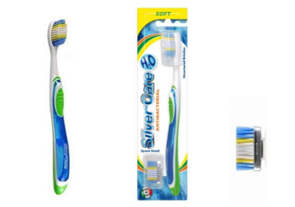 PIAVE h2o soft/medium/hard toothbrush + 1 spare head в 