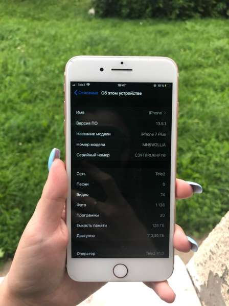 Телефон IPhone 7plus(оригинал) в Москве фото 6