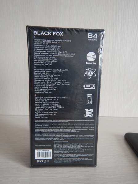 Телефон Black Fox B4 Mini NFC б/у в Красноярске фото 4