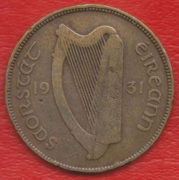 Ирландия 1 пенни 1931 г в Орле
