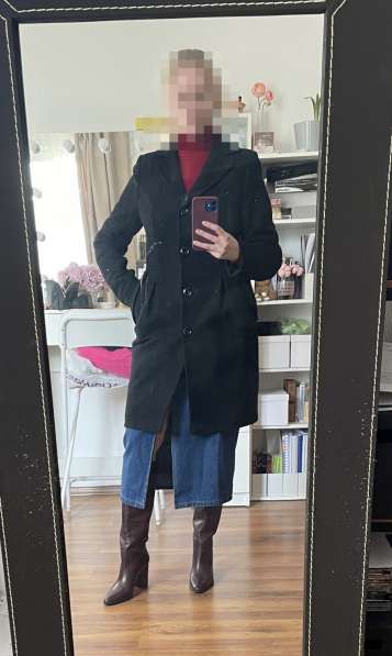 Зимнее пальто 44 размер в Нахабино фото 10