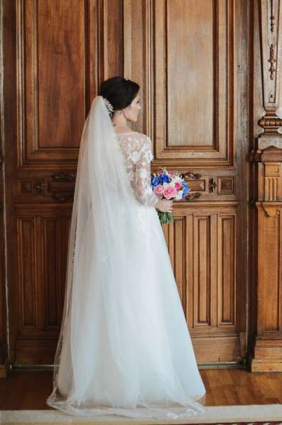 Свадебное платье дизайнерское 42 р