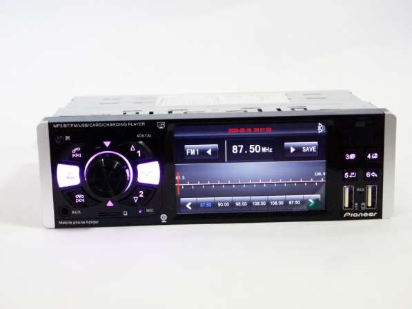 Автомагнитола Pioneer 4051AI MP5 / FM LCD 4.1" Bluetooth в 
