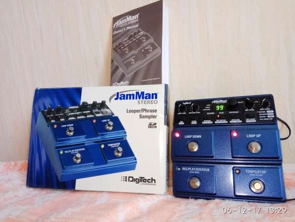JamMan stereo. Looper/Phrase Sampler Digitech